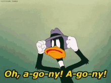 Daffy Duck Agony GIF - Daffy Duck Agony Panic GIFs