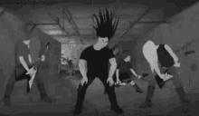 Dethklok - Metal GIF - Metal Nathan Explosion Deth Klok GIFs