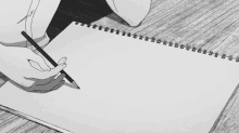 Anime Aesthetic GIF - Anime Aesthetic Black And White GIFs