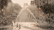 Kids Running In The Heights GIF - Kids Running In The Heights Having Fun GIFs