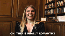 Oh This Is Really Romantic Brynn Elliott GIF - Oh This Is Really Romantic Brynn Elliott Its Sentimental GIFs