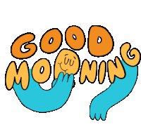 Good Morning In Asl Sticker - Kiss Fist Asl Signing Good Morning American Sign Language Stickers