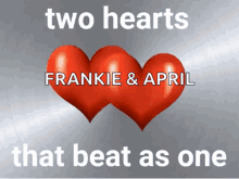 Two Heart That Beat As One Love GIF - Two Heart That Beat As One Heart Love GIFs