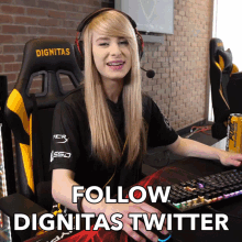 Follow Dignitas Twitter Follow Us GIF - Follow Dignitas Twitter Follow Us Check Us Out GIFs