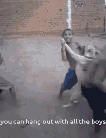 Ymca You Can Hang Out With All The Boys GIF - Ymca You Can Hang Out With All The Boys GIFs