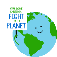 Have Some Chutzpah Fight For The Planet Sticker - Have Some Chutzpah Chutzpah Fight For The Planet Stickers