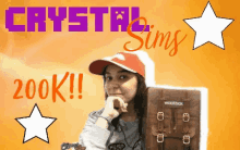 Crystal Sims Wood Box GIF - Crystal Sims Wood Box 200k GIFs