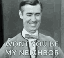 Lol Wont You Be My Neighbor GIF - Lol Wont You Be My Neighbor Happy GIFs