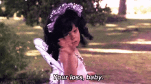 The Little Rascals Darla GIF - The Little Rascals Darla Your Loss Baby GIFs