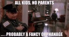 home alone fancy orphanage