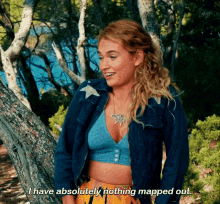 Mamma Mia Donna Sheridan GIF - Mamma Mia Donna Sheridan I Have Absolutely Nothing Mapped Out GIFs