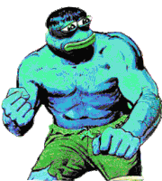 Pepe Hulk Sticker - Pepe Hulk Bro Stickers