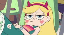 Bored Star Vs The Forces Of Evil GIF - Bored Star Vs The Forces Of Evil Hello GIFs