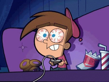 Gaming Timmy Turner GIF - Gaming Timmy Turner Fairly Odd Parents GIFs