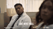 That Went Well Dr Floyd Reynolds GIF - That Went Well Dr Floyd Reynolds New Amsterdam GIFs