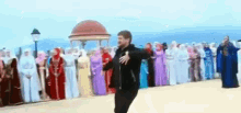 лезгинка танец смешно рамзан кадыров GIF - Lezginka Ramzan Kadyrov GIFs