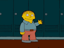 Hi Ralph GIF - Hi Ralph The Simpsons GIFs