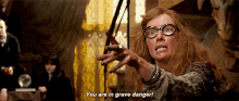 you are in grave danger harry potter sybill patricia trelawney emma thompson
