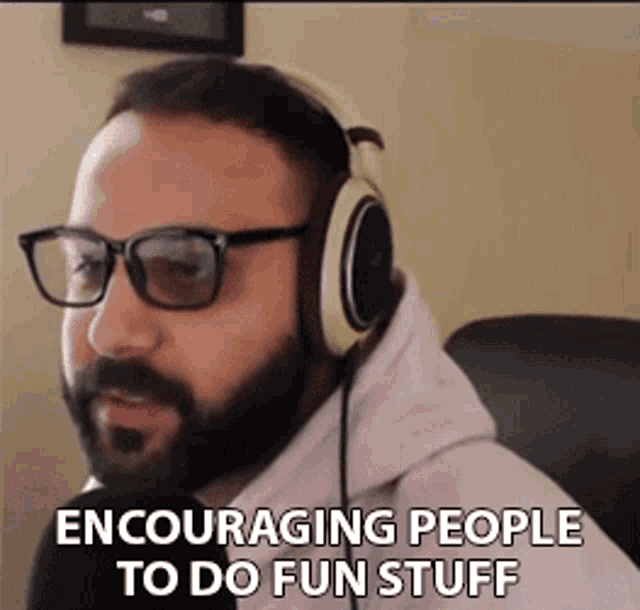Encouraging People To Do Fun Stuff Ahmed Aldoori GIF - Encouraging People To Do Fun Stuff Ahmed Aldoori Put Someone On To Something GIFs