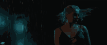 hair flip alexi blue young and reckless raining wet