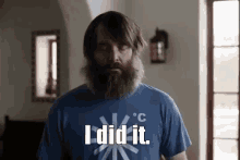 it did
