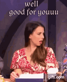Good For You Laura Bailey GIF - Good For You Laura Bailey Critical Role GIFs