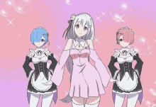 rezero rem dance dancing maids