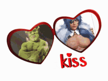 Kiss Shrek GIF - Kiss Shrek Kaeya GIFs