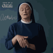 Sign Of The Cross Sister Margaret GIF - Sign Of The Cross Sister Margaret Son Of A Critch GIFs