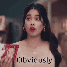 Janhvi Kapoor Obviously GIF - Janhvi Kapoor Obviously Of Course GIFs