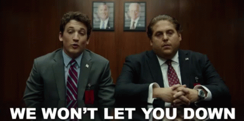 We Won'T Me You Down GIF - War Dogs War Dogs Movie We Wont Let You Down GIFs