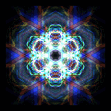 kaleidoscope shapes abstract