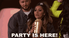 Party Is Here Snooki GIF - Party Is Here Snooki Nicole Polizzi GIFs