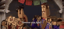 Slap Fight Book Of Life GIF - Slap Fight Book Of Life GIFs