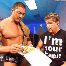 Eddie Guerrero Batista GIF - Eddie Guerrero Batista Eat GIFs