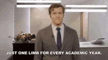 Just One Limb For Every Academic Year GIF - Student Loan Just One Limb For Every Academic Year Loan GIFs