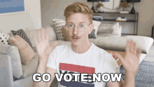 go vote now tyler oakley get out the vote please vote go vote