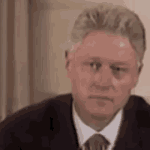 Bill Clinton Blinking GIF - Bill Clinton Blinking Stare GIFs