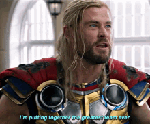 Thor Im Putting Together The Greatest Team Ever GIF - Thor Im Putting Together The Greatest Team Ever Building Team GIFs