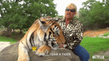 Well I Saw A Tiger Joe Exotic GIF - Well I Saw A Tiger Joe Exotic Tiger King GIFs