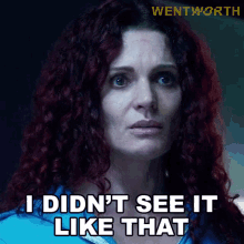 I Didnt See It Like That Bea Smith GIF - I Didnt See It Like That Bea Smith Wentworth GIFs