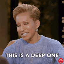 this is a deep one adrienne banfield norris red table talk serious intense this is a deep one adrienne banfield norris red table talk serious intense