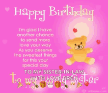 Happy Birthday Sister GIF - Happy Birthday Sister To My Lovely Sister GIFs