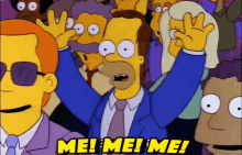 Me Me GIF - The Simpsons Homer Simpson Dan Castellaneta GIFs