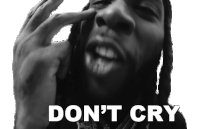 Dont Cry Burna Boy Sticker - Dont Cry Burna Boy Last Last Song Stickers