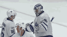 Toronto Maple Leafs Frederik Andersen GIF - Toronto Maple Leafs Frederik Andersen Mitch Marner GIFs