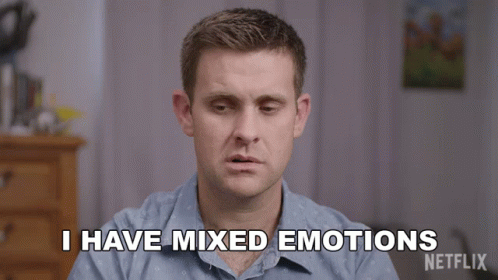 I Have Mixed Emotions Mark GIF - I Have Mixed Emotions Mark Love On The Spectrum GIFs