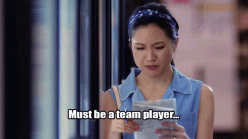 Team Player GIF - Team Player Not A Team Player Nope - Discover & Share GIFs