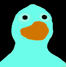 Duck Change Color GIF - Duck Change Color Stare GIFs