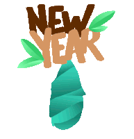 New Year New You Fresh Start Sticker - New Year New You New You New Year Stickers